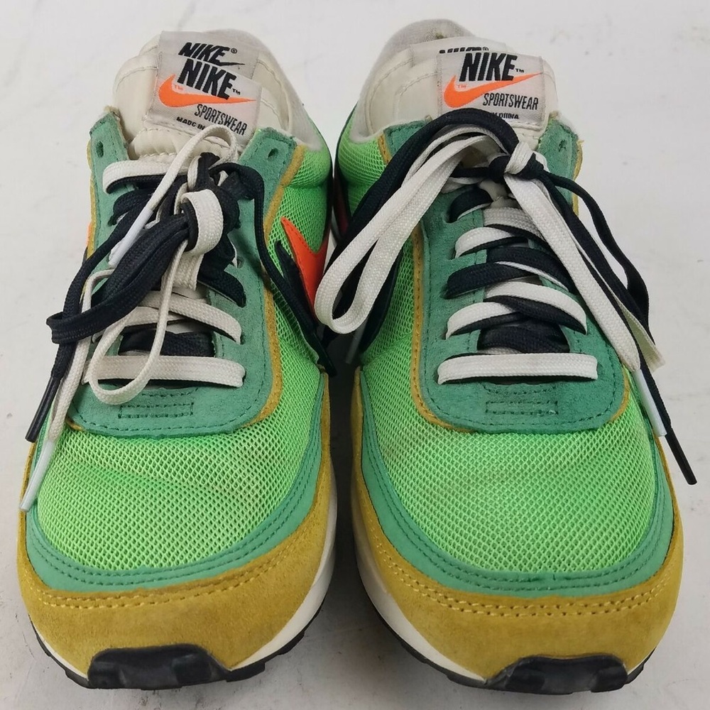 Nike x Sacai LD Waffle Green Multi Gusto BV0073-300 Mens 9.5 Women 11